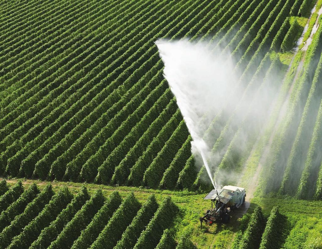 3. FILTRATION With clean, available water becoming a more and more scarce commodity, the agricultural industry needs ways to perform real-time water monitoring and remediation before applying water