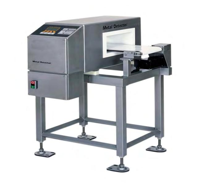 Metal detectors for the separation of ferrous and non-ferrous metals.