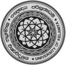 University of Kelaniya Dalugama, Kelaniya, Sri Lanka Tel. 0112914476, Fax. 0112911393, e-mail : supplies@kln.ac.