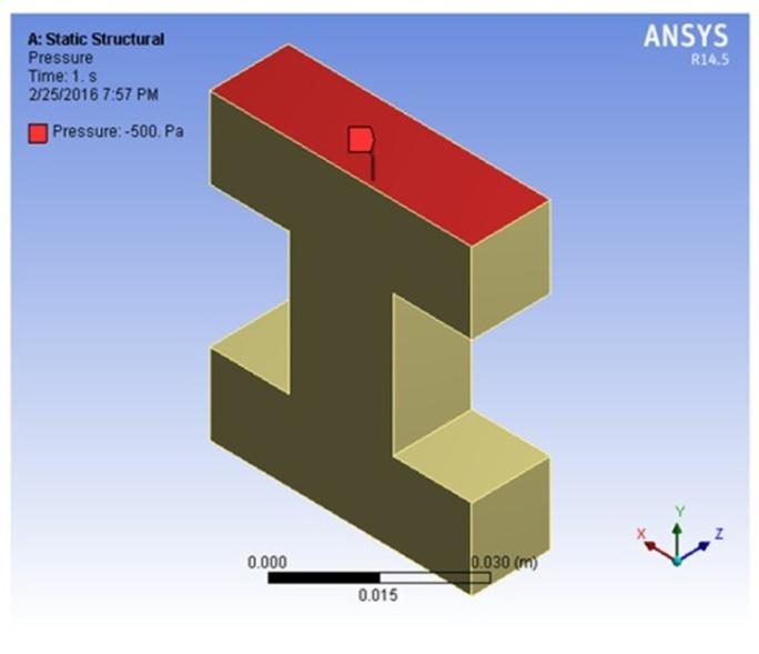3. BENCHMARKING PROBLEM The assumptions were considered to obtain stress intensity factor solution solved by using a fracture module in ANSYS.