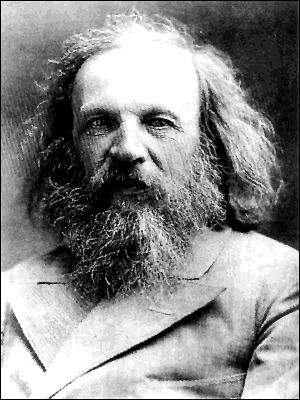 Dmitri Mendeleev Russian Invented periodic table Organized elements by properties Arranged
