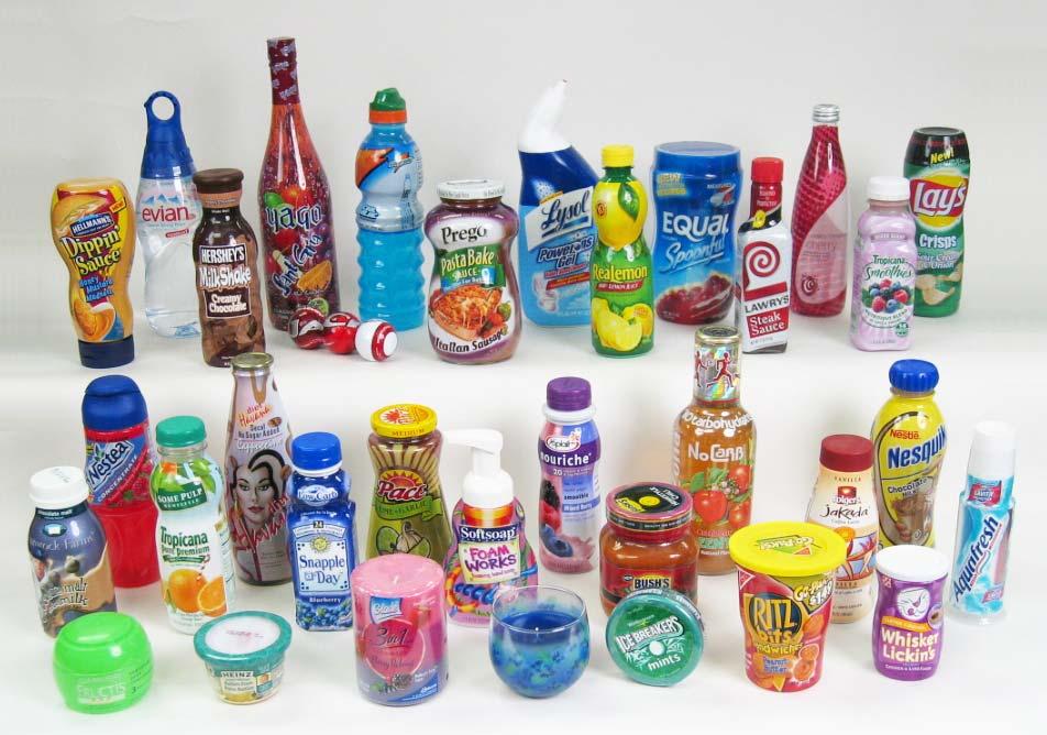 Applications and Target Markets Plastic: Shrink Sleeve Glass Bottle Wraps Plastic