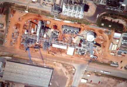 Figure 5. Aerial Photo of Air Liquide s New Plant Site in Longview, Texas.