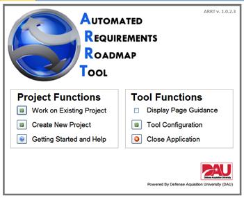 Automated Requirements Roadmap Tool A job aid using standard templates for PWS, QASP and PRS to help you organize and write performance requirements following the Requirements Roadmap process.