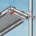 These benefits are topped by Allround Scaffolding made from aluminium due to its low weight.