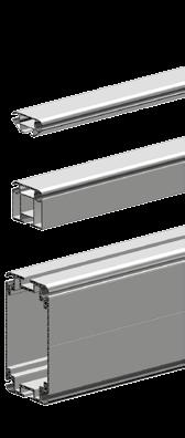 4 + 5 Roof and wall cladding The proven keder rail 2000. Known for its low weight.