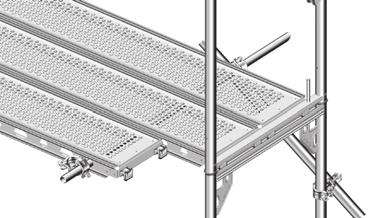 Scaffolding decks, access decks Our scaffolding decks comply with the requirements of DIN EN 12811.