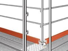 Side protection Side protection you can choose between single and double guard rails in steel or double
