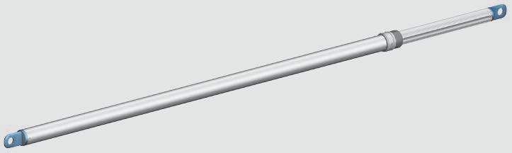 The maximum permissible period of use for the equipment must not be exceeded. The advance guardrail post, the advance telescopic guardrail 1.57 / 2.07 m, the advance telescopic guardrail 2.