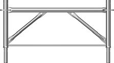 diagonal braces from 1.09 m to 3.