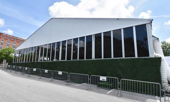 The Conference Center shut down on May 15, for construction to begin.