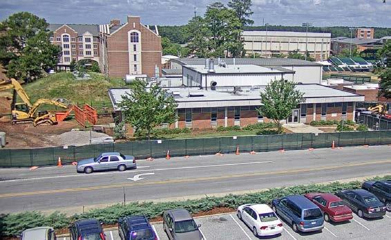 This relocation is required to demolish Parker Hall and Allison Laboratory to prepare the site for the academic classroom and laboratory complex.