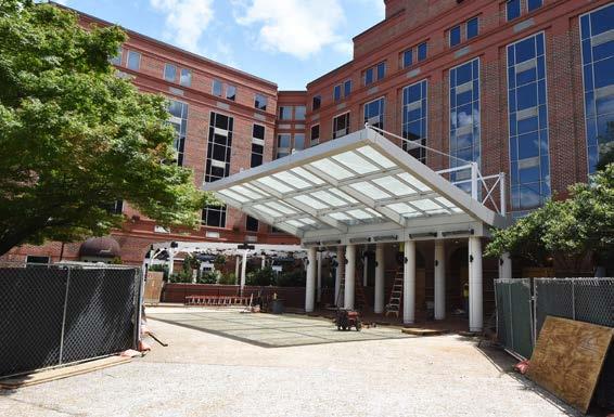 2 JUNE Project Overview: This project will construct a porte cochere at The Hotel at Auburn University and Dixon Conference Center