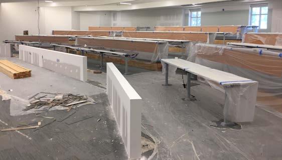 It will include tiered classrooms, active learning classrooms, a skills lab and a clinical laboratory suite for emergency room and ICU simulations.