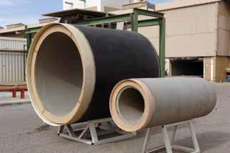 GRP/HDPE LINED CONCRETE, SEWER PIPE AND MANHOLES Glass fibre reinforced plastic pipe (GRP) / high density