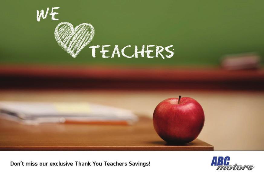It s all to say thank you to the great educators in the community. If you have any questions, our phone number is [Phone].