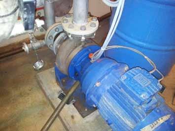 The pump that was used before had to be maintained every 2000 h Total Cost of Life Cycle The advantage of the Verderhus pump compared