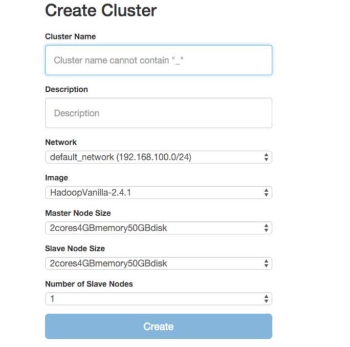 Scale up on Hadoop Cluster Additional member nodes (VM s) can be added to an existing cluster to run new jobs.