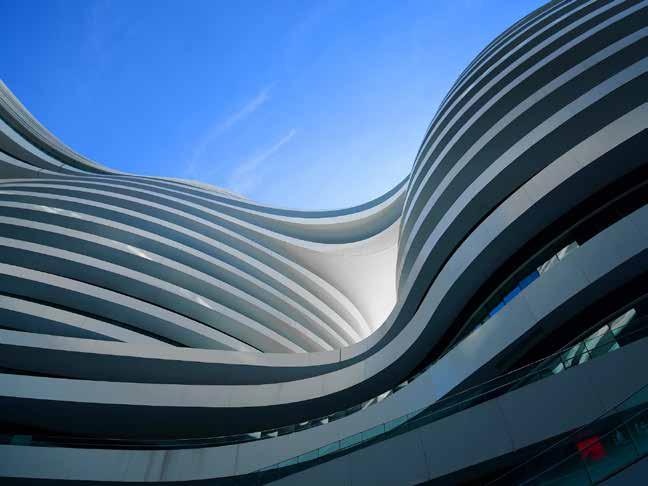 APPLICATION FIELD Double Curved Tempered Glass is applicable to double curved shaped curtain wall, lighting shed, observation