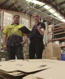 $22.5 million Paint manufacturer Derivan is saving thousands of dollars by recycling cardboard after a Bin Trim assessment.