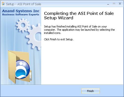 After successful installation you will see the following screen. Click on Finish to complete the installation.