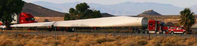 Trailer Length Issue Wind Turbine Blade Radius varies from 130 to 300 59% of truckers determine their own
