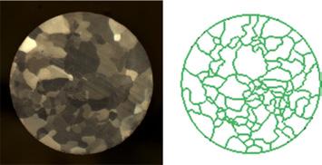 ICNFT 2015 (a) Longitudinal section (b) Transverse section Figure 3. Micrographs of copper showing patterns in grain boundaries.