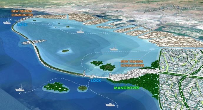 Sustainable development of land reclamation The South