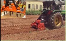 The cloddy and undulating conditions is not congenial for sowing process, since even soil contact with seeds could not be established germination initiated in the undulating field conditions.