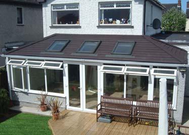 5000mm Lean-to The Guardian Lean-To is ideal to maximise space at the back of the house.