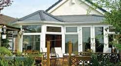 The gable ended Guardian Roof allows you to get the most from the gable ended window resulting in enhanced lighting.
