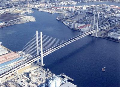Type 3 span continuous cable stayed bridge Type of