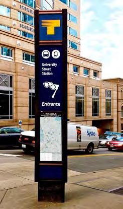 Downtown Seattle currently includes multiple wayfinding systems that aren t consistent or integrated.