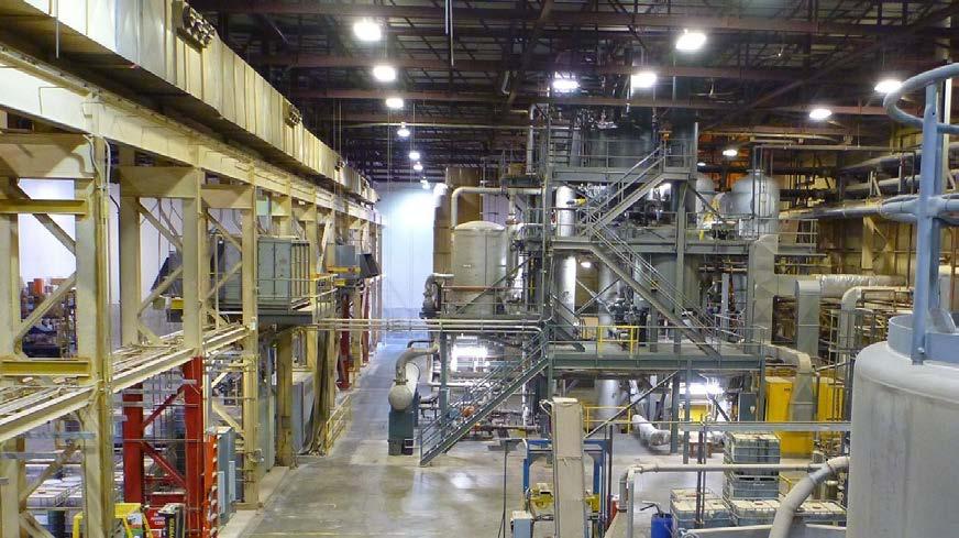 Ontario Production Facility 3 million gallons per year Commissioned in 2006 as a