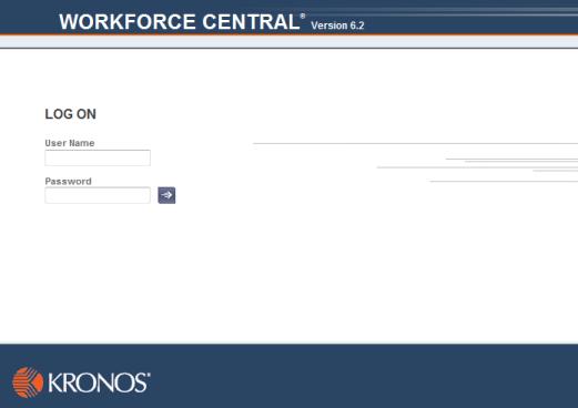 Logging On and Off Managers In Kronos, anyone who is responsible for more than just interacting with their own timecard has a Manager s license and is referred to as Manager.