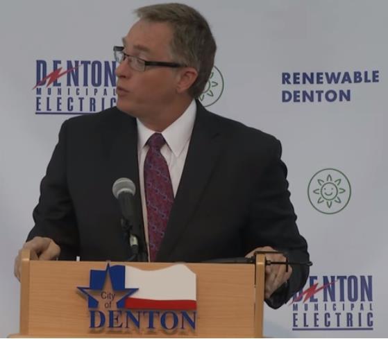 DENTON CASE City of Denton in Texas is closing down their coal power plant and replacing the capacity with quick starting gas engine power plant kwh generated by intermittent wind
