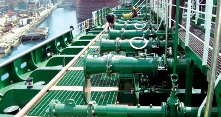 For example, we have equipped and supplied pipes for many gas and chemical tankers in collaboration with shipyards in Croatia, Italy, Portugal, France, Poland, Romania, China, Denmark, the
