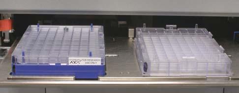 Labeling Hyb Tray of the Hyb tray, as shown in Figure 4.1. Do NOT write on any other side, as this can interfere with sensors inside of the GeneTitan MC Instrument and result in experiment failure. 3.