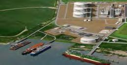 Ship Channel. The proposed liquefaction project is being designed for three trains capable of producing in aggregate up to 13.5 million tonnes per annum (mtpa) and local dock facilities for export.