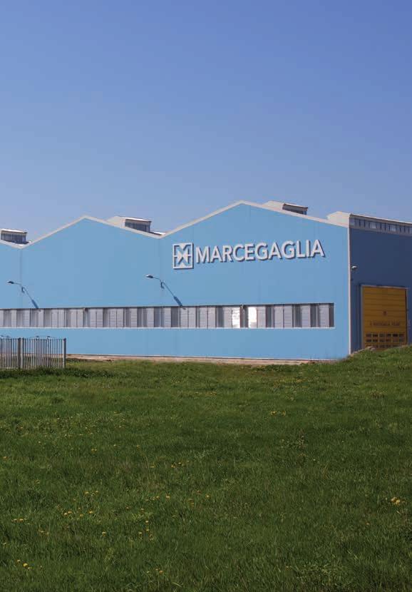 Marcegaglia Poland also includes a manufacturing unit in the nearby city of Praszka, hosting the production of insulating panels