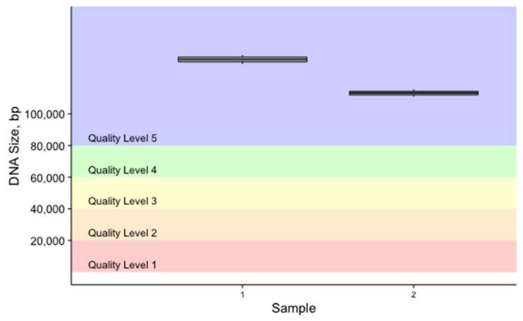Sample Preparation Recommendations for the Chromium Genome Kit (CG00045).