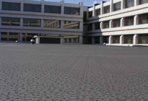 The system is suitable for new and refurbishment projects, especially those with structural concrete or concrete slab decks.