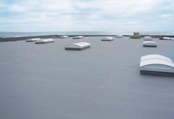 PRE-FABRICATED SHEETS SYSTEM Protan Pre-Fabricated Sheets are ideal for large simple roof designs that would traditionally require