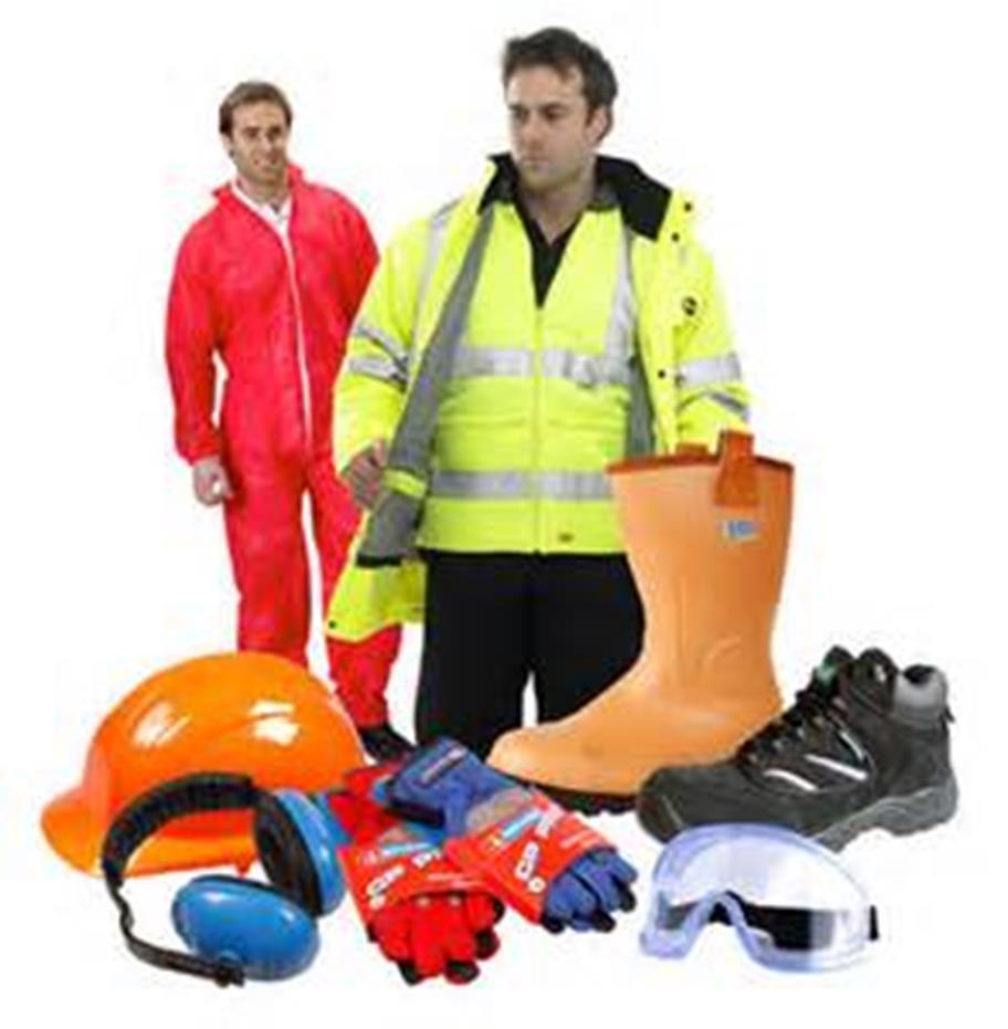 Personnel Protection Equipment (PPE) Eye protection Chemical resistant boots (hard-toed shoes w/covers Chemical resistant or