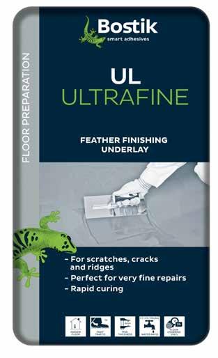 Feathering Compound UL-Ultrafine DESCRIPTION Superior cementitious feathering compound.