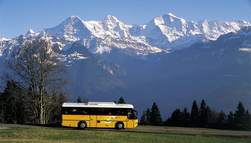 PostBus ~ 2200 buses A subsidiary of Swiss Post A monopoly of Swiss Confederation Routes to nearly every village Offers different services PostAuto: Bus lines (municipal,