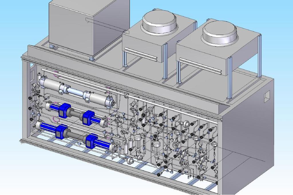 TOTAL Holzmarktstreet: High Pressure Compressor System, developed by Hofer, integrated by Statoil Based on serial system