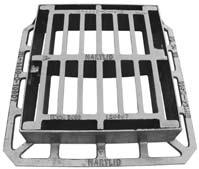 HL-4440-10HN Hinged Drainage grating to suit 450 diameter gully pots