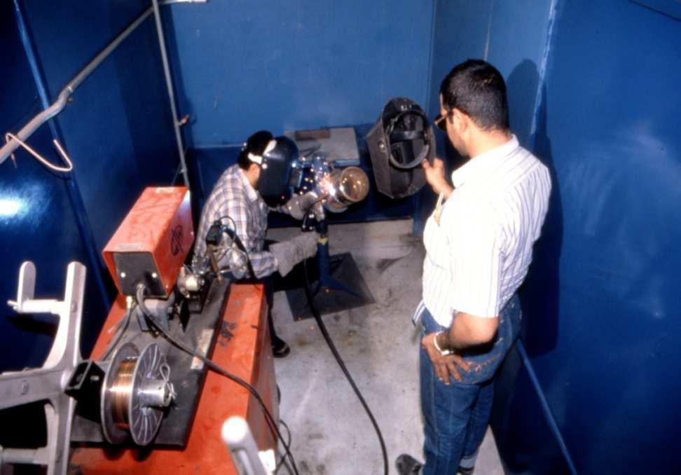 Inspection Before Welding 1) Application Standard 2) WPS,PQR,WPQ 3) Drawings 4) Material Composition 5) Condition of Material 6) Type of edge preparation,method & finish 7) Consumables 8) Welding