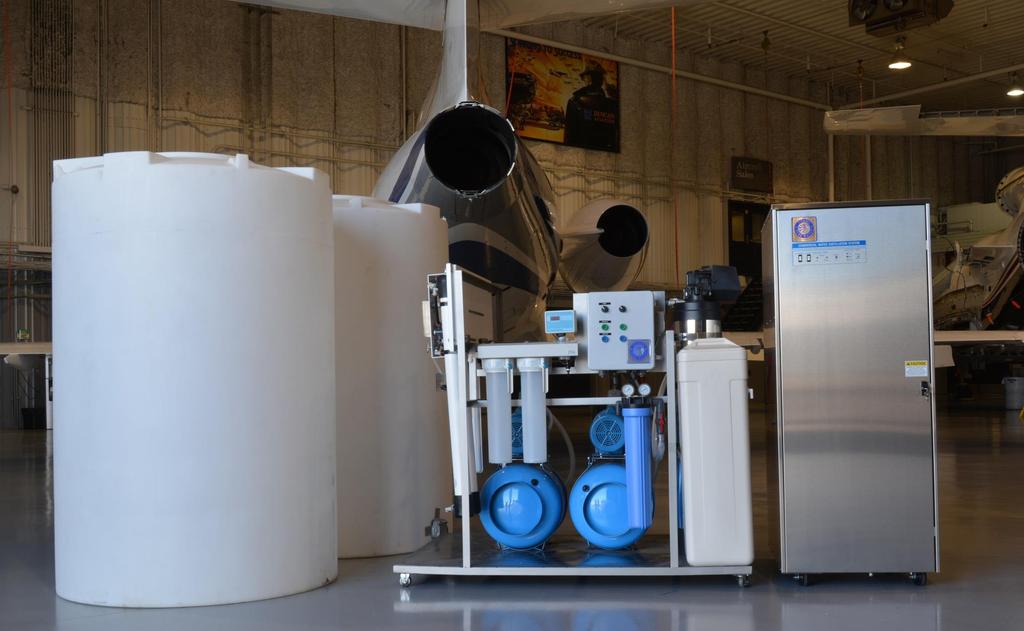 TurboPureWater Wash/Rinse System Customized to Meet Customer Needs Designed for USCG -